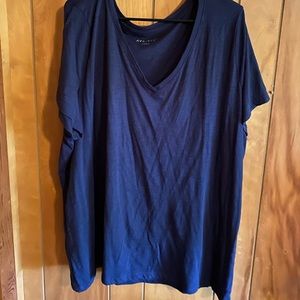 Navy blue AVA & VIV 3X t-shirt